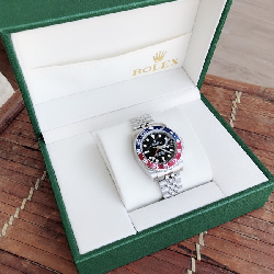 Đồng Hồ Nam Rolex GMT-Master II 126710BLRO Cao Cấp 